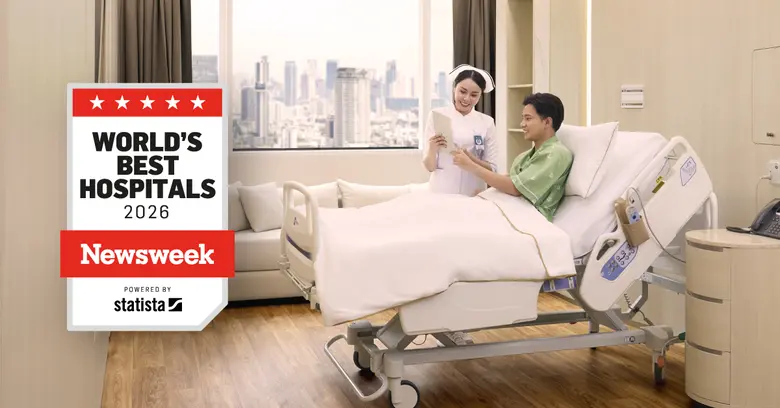 Bumrungrad Ranks No. 96 Globally, Becoming the only Hospital from Thailand Included in Newsweek's World's Best Hospitals 2026 Top 100 List