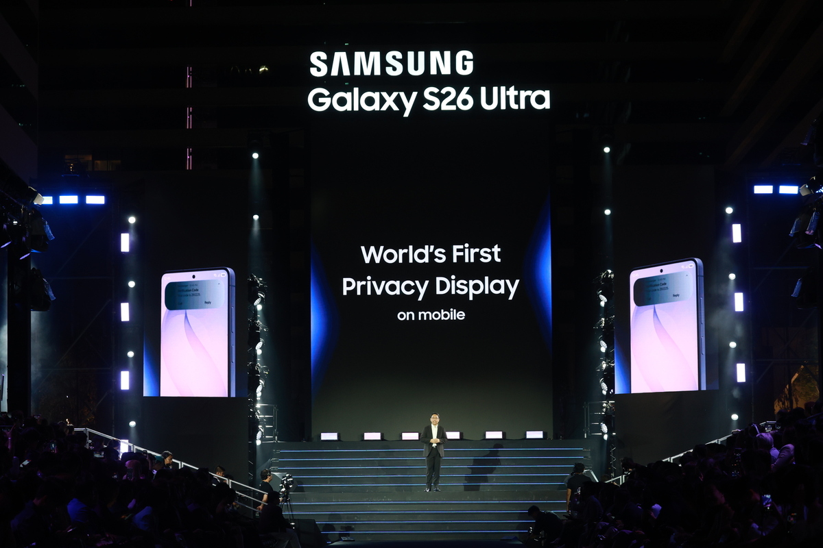 ซัมซุง เปิดตัว Galaxy S26 Series อย่างยิ่งใหญ่ในไทย กับงาน "Beyond the Galaxy" ชูจอ Privacy Display ครั้งแรกของโลก พร้อมตอกย้ำความเป็นผู้นำ AI Phone