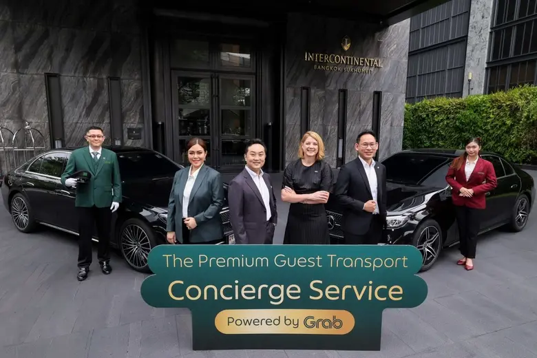 IHG ผนึก Grab ผุด "คอนเซียร์จเรียกรถพรีเมียม" ครั้งแรกในไทย! ยกระดับการเดินทาง ตอบโจทย์นักท่องเที่ยว ครอบคลุม 37 โรงแรมทั่วไทย