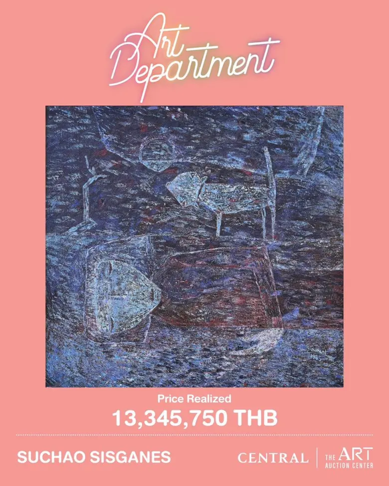 รันวงการประมูลงานศิลป์! The Art Auction Center สร้างปรากฏการณ์ใหม่ "Art Department" ทุบสถิติการประมูล นักสะสมร่วมงานเนืองแน่น!