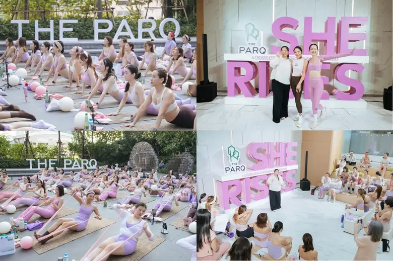 She Rises Fills International Women's Day Morning with Perfect Balance at The PARQ As Inspiring Morning Wellness Community with Movement, Mindfulness, and Meaningful Connection for All