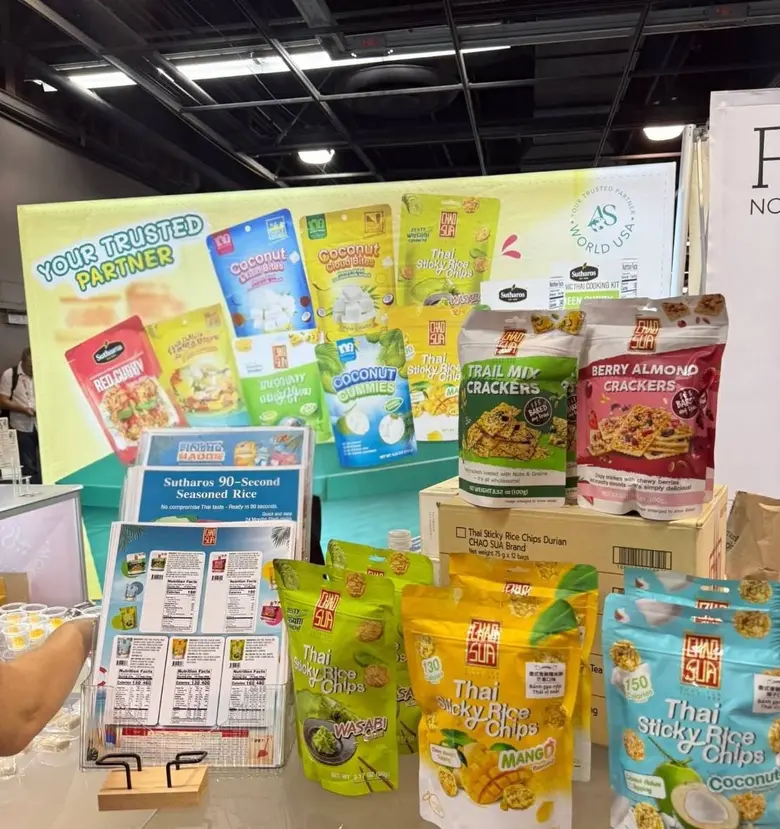 "เจ้าสัว" ปักธงอเมริกา ยกทัพ Modern Thai Snack บุกงาน Natural Products Expo West 2026 ชูความแกร่งผู้ผลิต Cereal Cracker