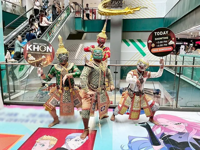 เอ็ม บี เค เซ็นเตอร์ ชวนติดตามมหากาพย์ศึกวานร ตอน "หนุมานทหารเอกพระราม" ใน MBK Center KHON โขนซีรีส์ 12 เดือน 12 ตอน