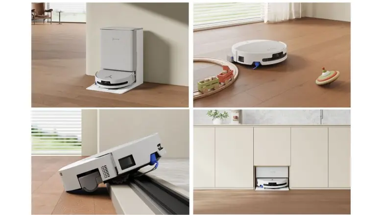 ECOVACS DEEBOT T90 PRO OMNI with OZMO ROLLER 3.0 and PowerBoost Technology Simple by Design, Powerful in Action