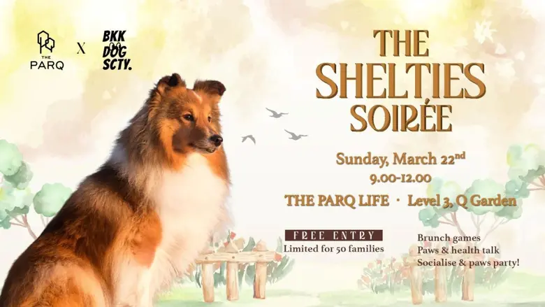 ชวนเหล่าครอบครัวเชลตี้ขนฟู บุกเดอะ ปาร์ค พร้อมปล่อยจอยในงาน The Shelties Soiree