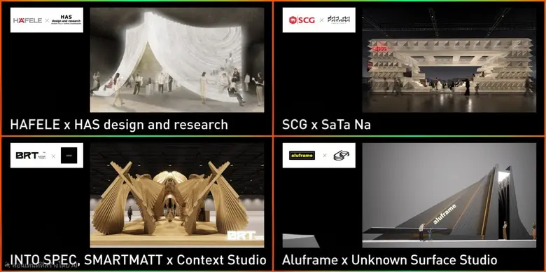 สถาปนิก'69 เปิดตัว Thematic Pavilion Official Line Up
