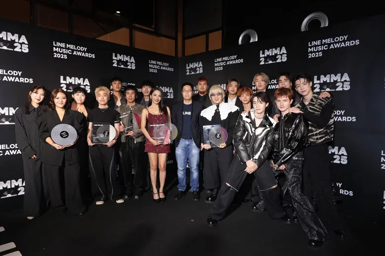 ประกาศแล้ว! LINE MELODY MUSIC AWARDS 2025 Presented by SAMSUNG Galaxy เปิดผลรางวัลศิลปิน T-POP แห่งปี จากเสียงเมโลดี้ของแฟนเพลง