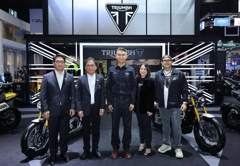 ไทรอัมพ์ มอเตอร์ไซเคิลส์ ส่งรถจักรยานยนต์ 6 รุ่นใหม่ อวดโฉมในงาน มอเตอร์โชว์ 2026