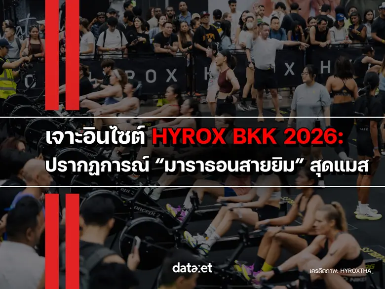 เจาะอินไซต์ HYROX BKK 2026: ปรากฏการณ์ "มาราธอนสายยิม" สุดแมส