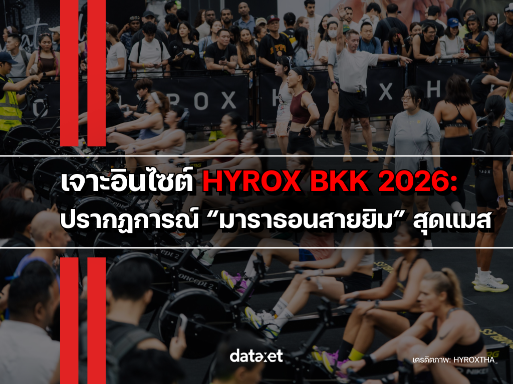 เจาะอินไซต์ HYROX BKK 2026: ปรากฏการณ์ "มาราธอนสายยิม" สุดแมส