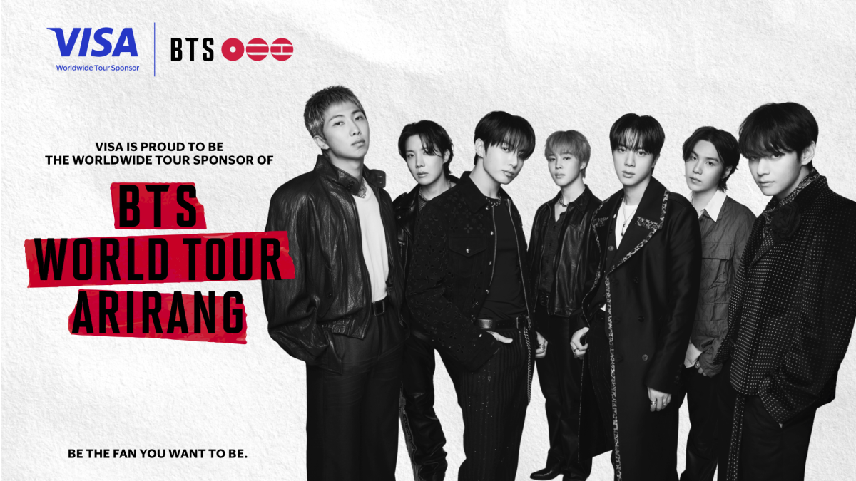 วีซ่าผนึกกำลัง K?pop ระดับโลก ร่วมเป็นผู้สนับสนุนทัวร์ "BTS WORLD TOUR 'ARIRANG'"