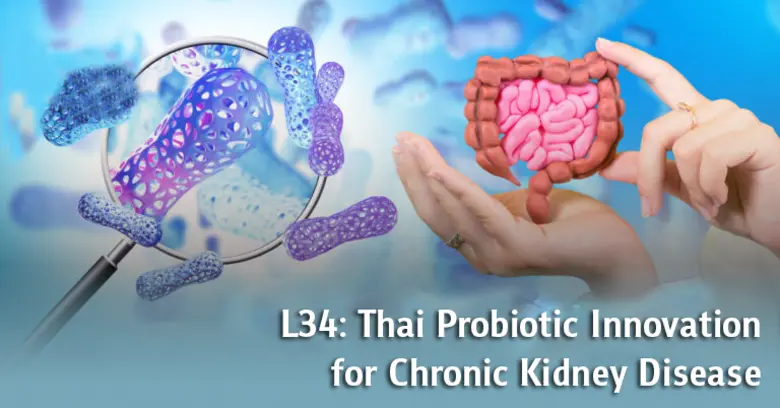 "Lactobacillus rhamnosus L34": A Native Probiotic That Reduces Inflammation in Patients with Chronic Kidney Disease