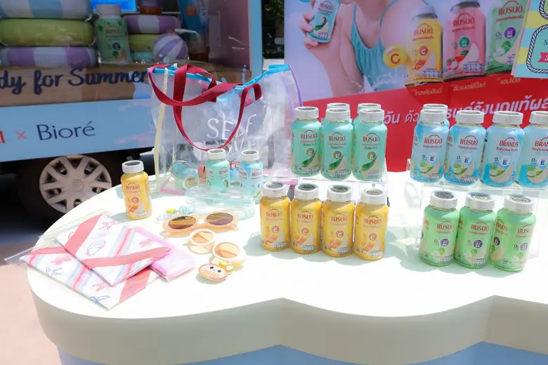 BRAND'S Bird's Nest Ready-to-Drink with Vitamins x Biore Launch "FRESH SUMMER" Campaign, Delivering 360? Inside-Out Self-Care Experience for Hot Season