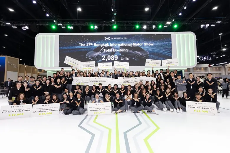 MGC-ASIA ปลื้ม! กวาดยอดจองมากกว่า 3,000 คัน ในงาน Motor Show 2026 ตอกย้ำความเชื่อมั่น ในฐานะผู้นำธุรกิจยานยนต์ระดับพรีเมียม