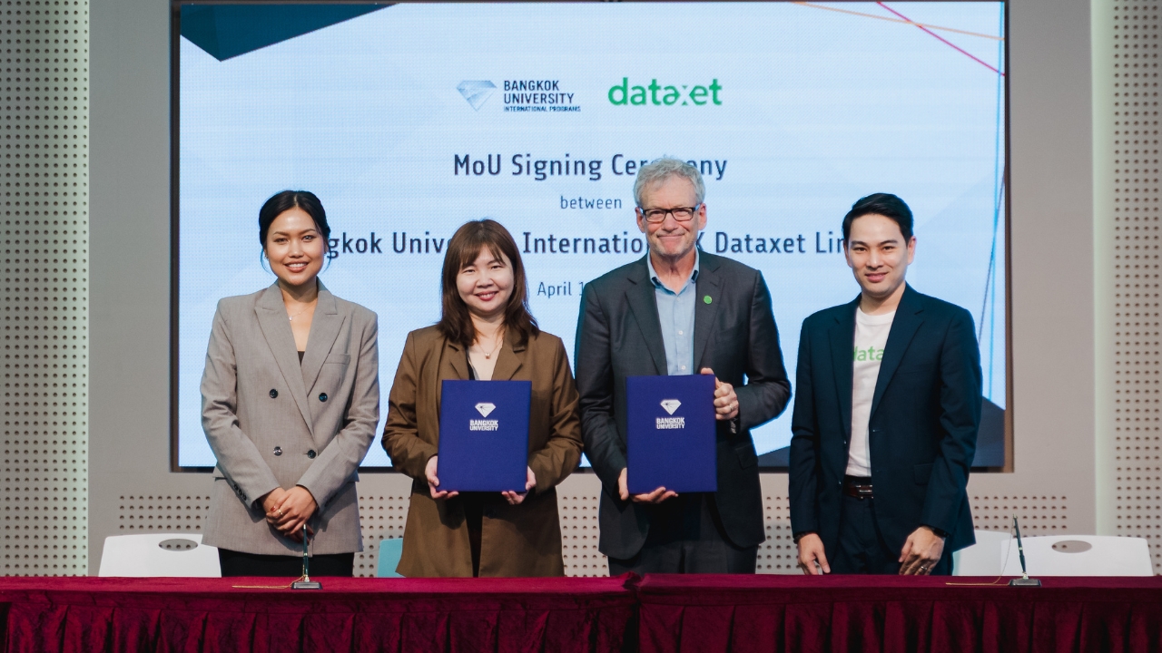 ดาต้าเซ็ต จับมือ มหาวิทยาลัยกรุงเทพ หลักสูตรนานาชาติ ผลักดัน Media Intelligence และ Social Listening จากโลกธุรกิจสู่ห้องเรียน