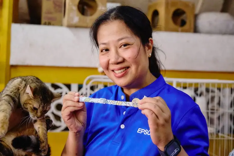 เอปสันปิดแคมเปญ "วิถีไทยไร้พลาสติก" ชวนลดพลาสติก ดูแลแมวจรกว่าร้อยชีวิต