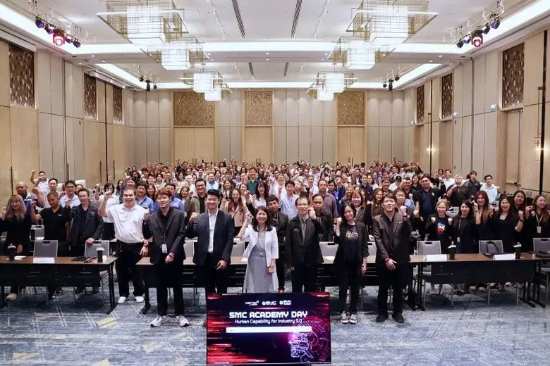SMC ACADEMY โชว์ผลสำเร็จ 3 ปี พัฒนาบุคลากรทักษะสูง 4,000 คน เดินหน้าระบบประเมินและวางแผนกำลังคนอุตสาหกรรม รองรับ Industry 5.0