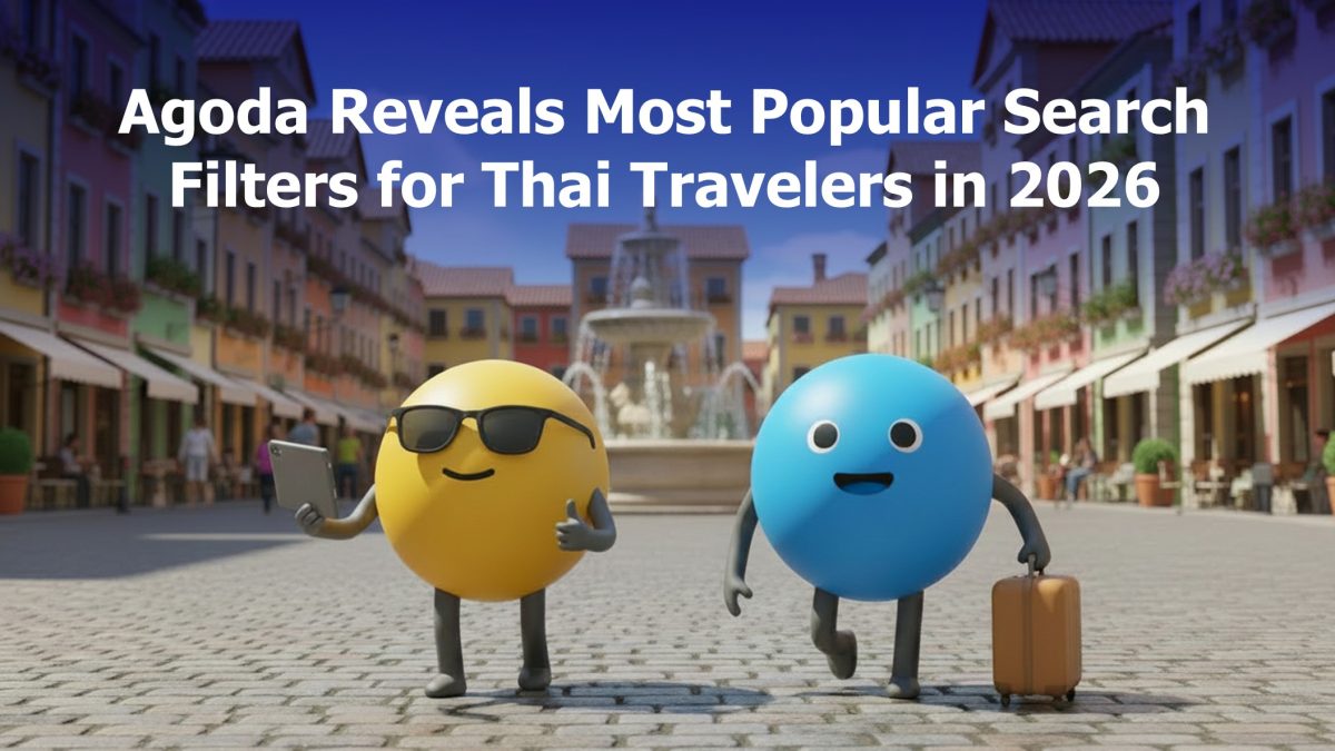 Agoda Reveals the Most Popular Search Filters for 2026: Pet-Friendly Stays Emerge as a New Trend Alongside Choice, Culinary Convenience and Comfort for Thai Travelers