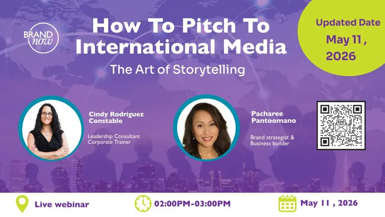 "How to Pitch to International Media: The Art of Storytelling"