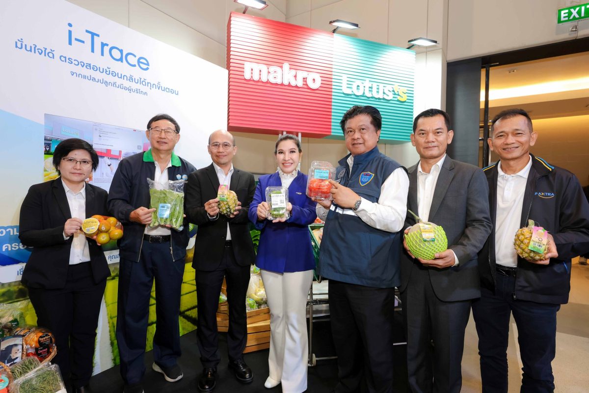 Makro-Lotus's under CP AXTRA Partners with Public and Private Sectors Launches "AXTRA AGRI-CONNEXT" Platform of Opportunity 24/7 Online Access Connecting Thai Farmers to Modern Trade