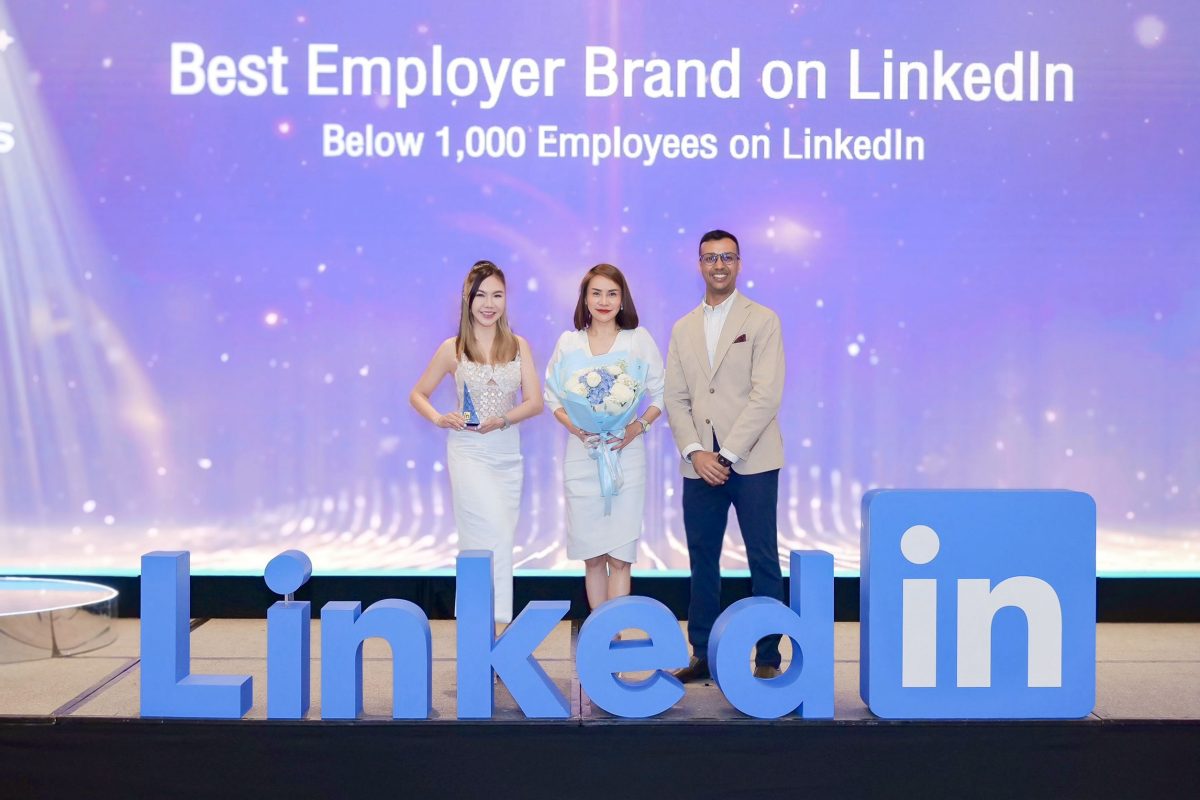กลุ่มธุรกิจเรเว่ คว้ารางวัล Best Employer Brand on LinkedIn จากเวที LinkedIn Talent Awards 2025