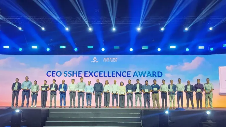 DEXON คว้ารางวัลเกียรติยศ "CEO SSHE Excellence Award 2026" จาก PTTEP ตอกย้ำมาตรฐานความปลอดภัยระดับสากล และวัฒนธรรมองค์กร Zero Incident