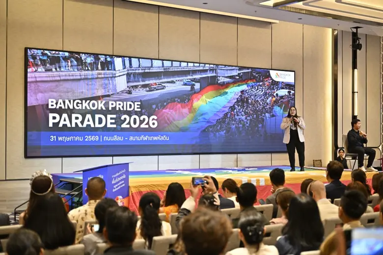 นับถอยหลัง "Bangkok Pride Festival 2026" ตระการตา! ธงไพรด์ยาวกว่า 500 เมตร เตรียมโบกสะบัด! ย้อมถนนสีลมเป็นสีรุ้ง
