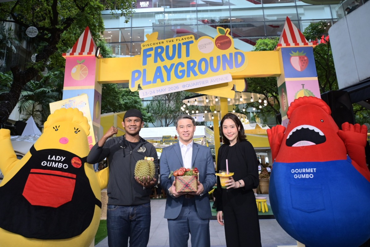 FRUIT PLAYGROUND Transforms a "Fruit Fair" into a Vibrant Urban Playground