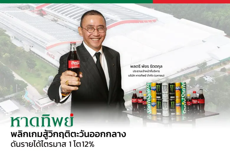 หาดทิพย์พลิกเกมสู้วิกฤติตะวันออกกลาง ดันรายได้ไตรมาส 1 โต 12% CEO เชื่อมั่นยังโตต่อได้ เน้นจัดการความเสี่ยงต้นทุนและวัตถุดิบ