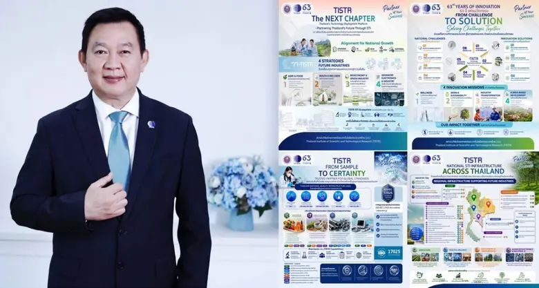 63 ปี วว. ขับเคลื่อนนวัตกรรมไทย ด้วย "Total Solution" สานพลังนวัตกรรม BCG มุ่งสู่ Net Zero ยกระดับเศรษฐกิจชาติอย่างยั่งยืน