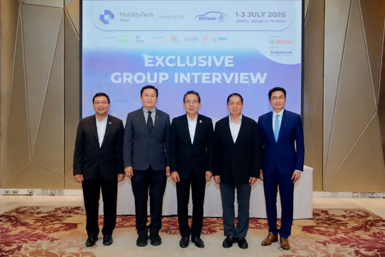 อินฟอร์มา มาร์เก็ตส์ ผนึก 5 พันธมิตรอุตสาหกรรม ดันงาน MobilityTech Asia - Bangkok 2026สู่ "Global Matching Hub" เชื่อมโลกยานยนต์อัจฉริยะ