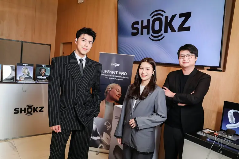 SHOKZ (ช็อคซ์) แบรนด์ผู้นำระดับโลกด้านหูฟัง Open-Ear ประกาศรุกตลาดไทยเต็มสูบ