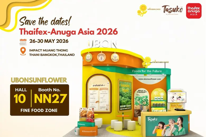UBE โชว์ศักยภาพ 'THAIFEX 2026' ปักหมุดผู้นำ Organic Ingredient สำหรับตลาดโลก