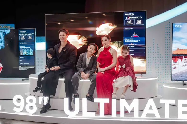TCL Thailand ต้อนรับ Deane Family ในฐานะแบรนด์พรีเซ็นเตอร์ ถ่ายทอดความอบอุ่น สมาร์ทลิฟวิ่ง และช่วงเวลาคุณภาพของครอบครัวสู่บ้านคนไทย