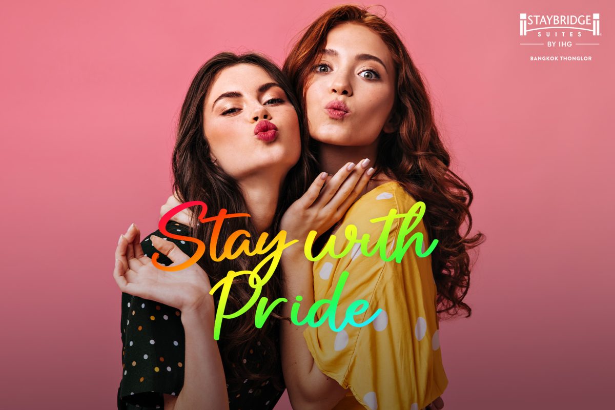 Make your Pride Month stay extra special with the Stay with Pride Package at Staybridge Suites Bangkok Thonglor