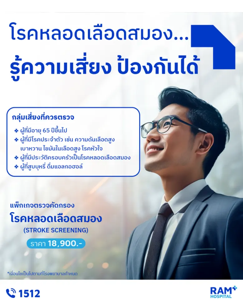 ทำไมเป็นสโตรก (Stroke) ต้องมา รพ. ภายใน 4.5 ชั่วโมง?