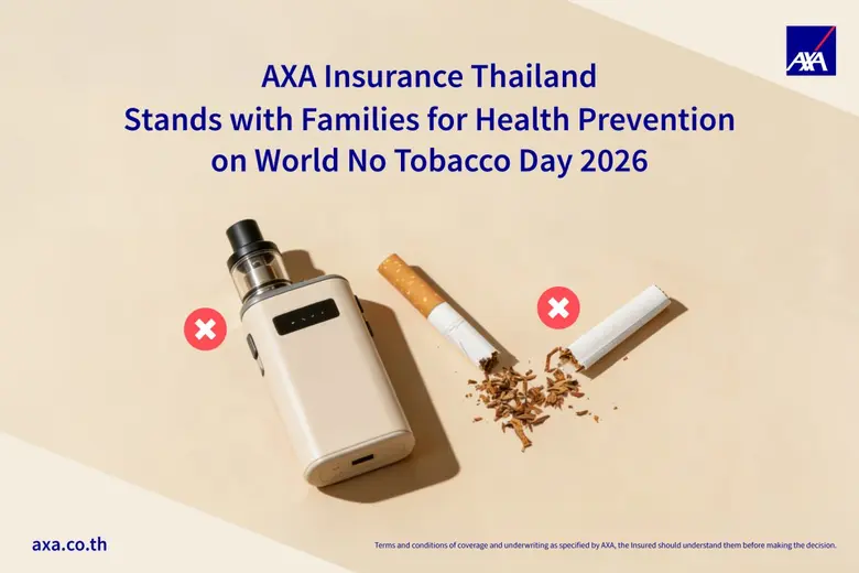 AXA Insurance Thailand Stands with Families for Health Prevention on World No Tobacco Day 2026
