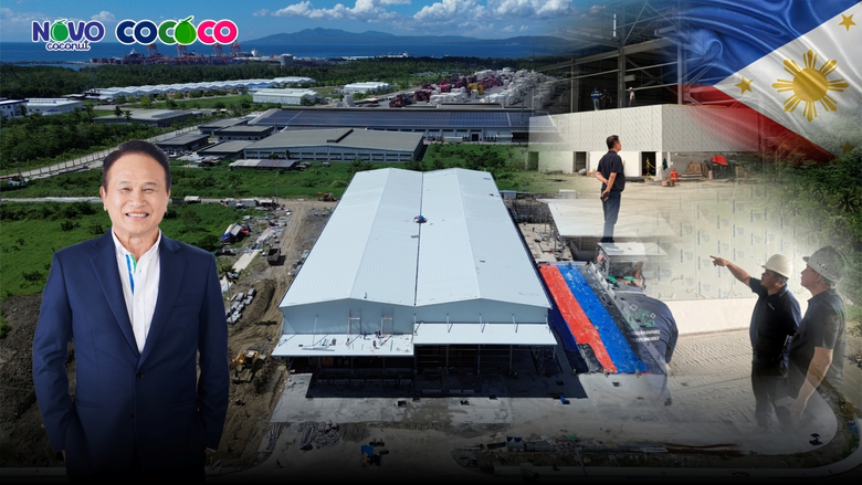 COCOCO - NOVO ลงพื้นที่ฟิลิปปินส์ ติดตามความคืบหน้าโรงงานใหม่ คาดเปิดดำเนินการภายในปี 2569