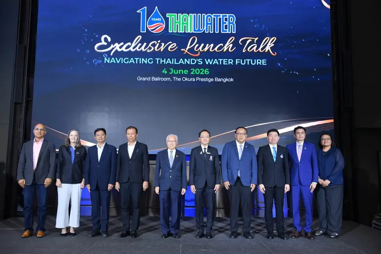 10 ปี Thai Water Expo ตอกย้ำบทบาทศูนย์กลางอุตสาหกรรมน้ำของภูมิภาค เชื่อมผู้นำภาครัฐ เอกชน และองค์กรน้ำระดับโลก