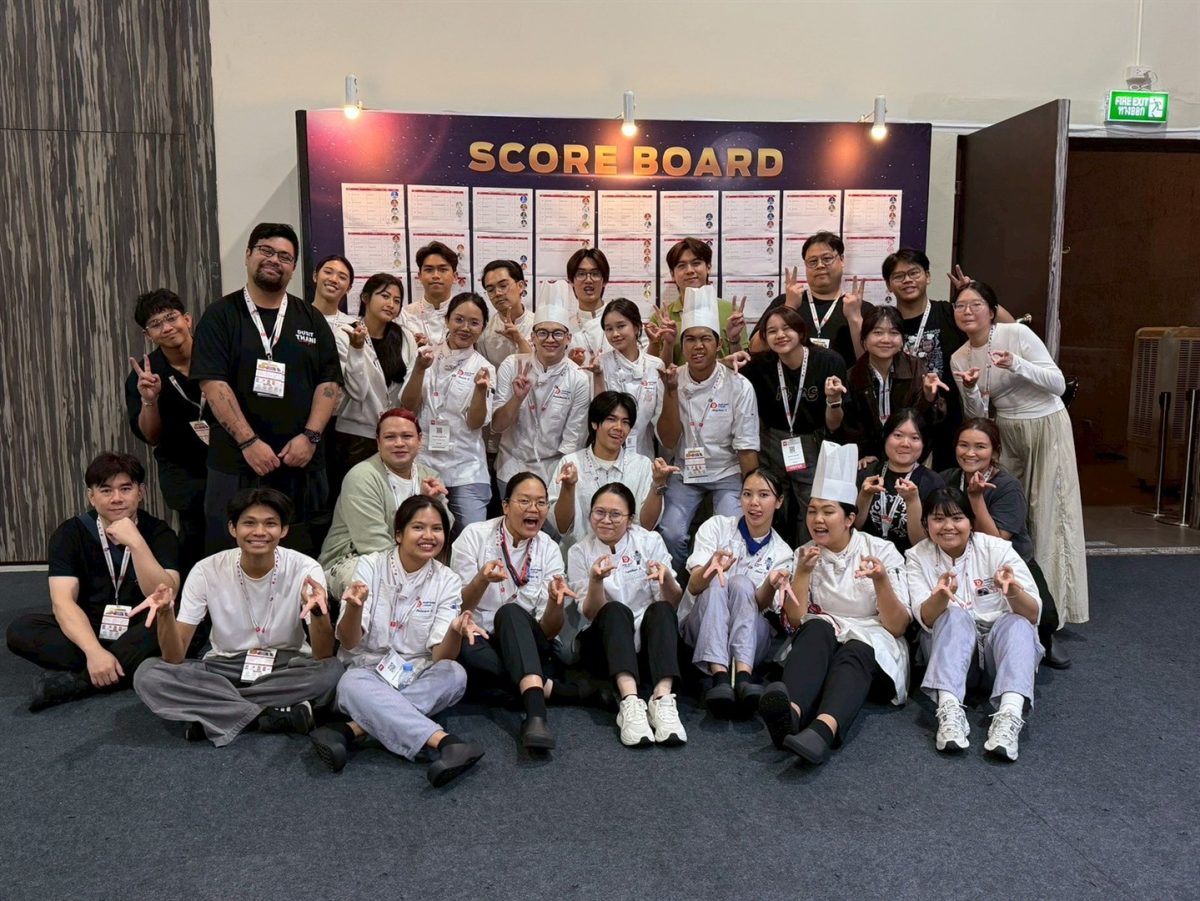 นักศึกษาวิทยาลัยดุสิตธานีกวาด 38 รางวัลจากเวที UTCC งาน THAIFEX - Anuga Asia 2026