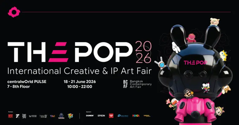 TH?POP 2026 งาน International Creative & IP Art Fair ครั้งแรกของประเทศไทย