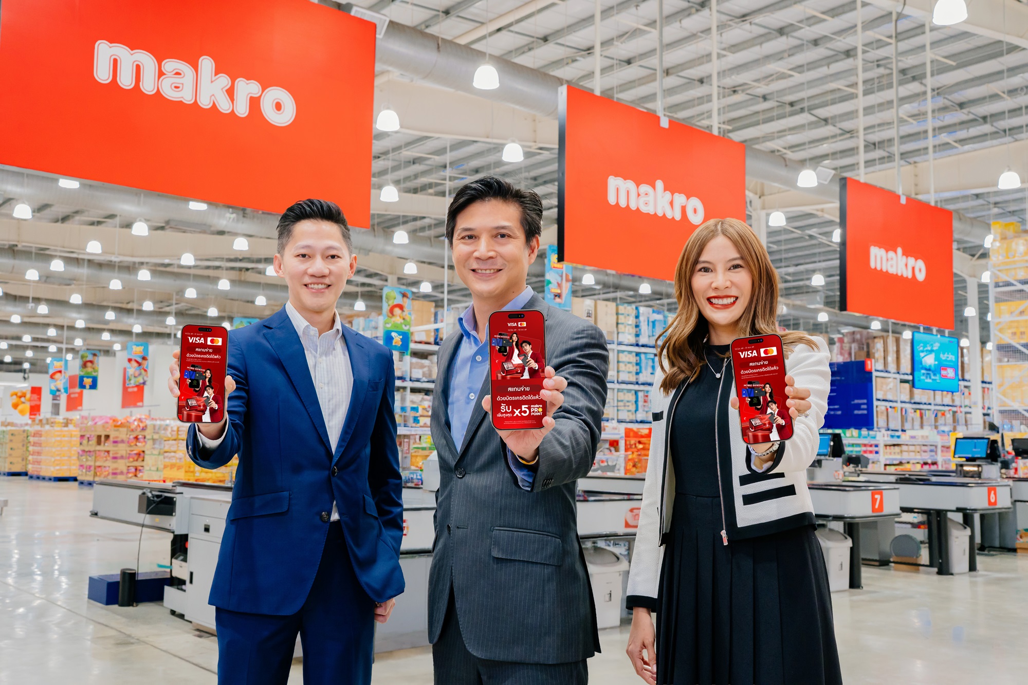 Makro Collaborates with Visa and Mastercard to Expand Digital Payment Experience with QR Credit Card Payment at Makro Nationwide