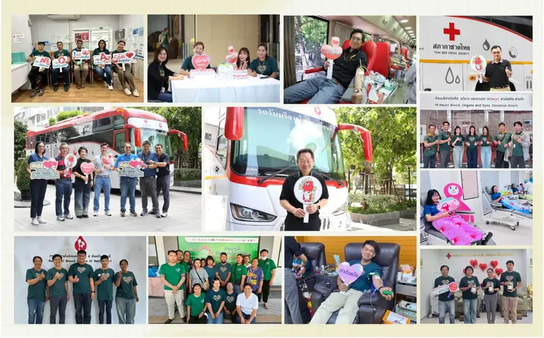 เจียไต๋ร่วมกับสภากาชาดไทย รวมพลัง Blood Hero บริจาคโลหิต สานต่อโครงการ "เจียไต๋อาสา ให้ด้วยใจ ห่วงใยทุกชีวิต" ครั้งที่ 5