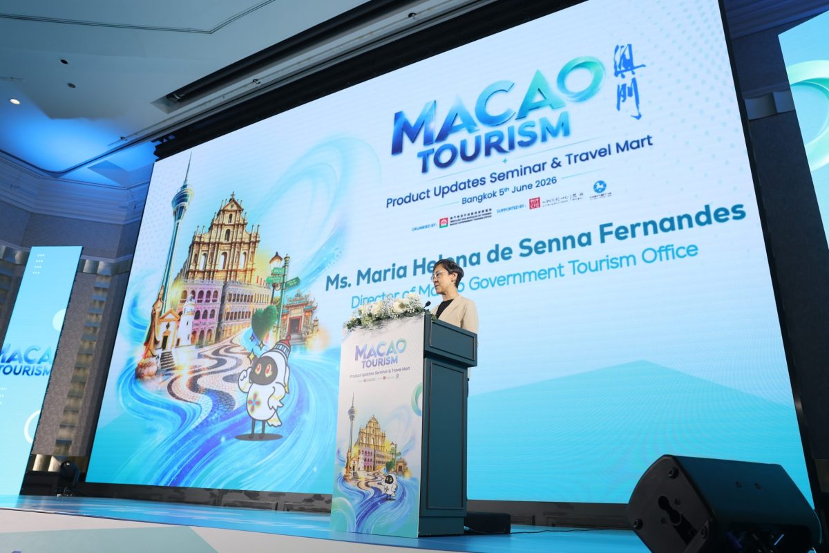 Macao Welcomes Record Visitor Numbers as Thai Arrivals Surge Nearly 60% in Early 2026 MGTO host "Macao Tourism Product Updates Seminar &amp; Travel Mart" in Bangkok, reinforcing Thailand as a priority market.
