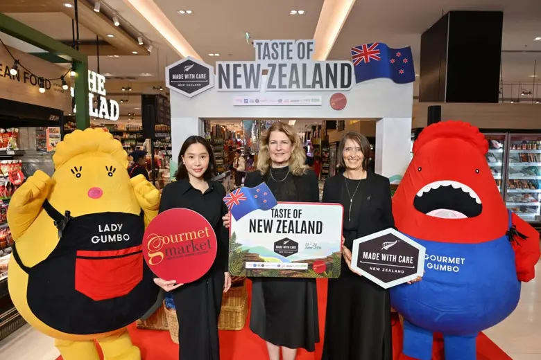 สถานทูตนิวซีแลนด์ฯ จับมือ กูร์เมต์ มาร์เก็ต ถ่ายทอดแนวคิด "New Zealand, Made With Care" ส่งมอบคุณค่าจากการใส่ใจธรรมชาติสู่มือผู้บริโภค ในงาน TASTE OF NEW ZEALAND 2026