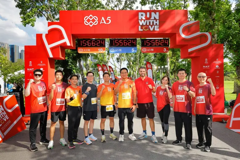 A5 ปลื้ม RUN WITH LOVE ปี 3 ระดมทุนทะลุ 1.7 ล้านบาท เปลี่ยนทุกก้าววิ่งเป็นโอกาสชีวิตเด็กโรคหัวใจพิการ