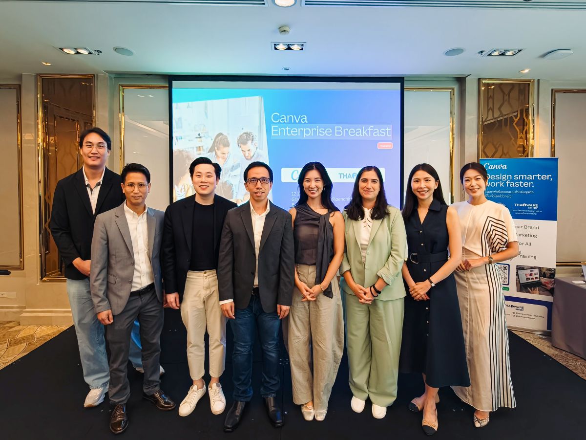 Canva x Thaiware Enterprise Breakfast นำเสนอ Canva Enterprise และ AI 2.0 สำหรับธุรกิจ