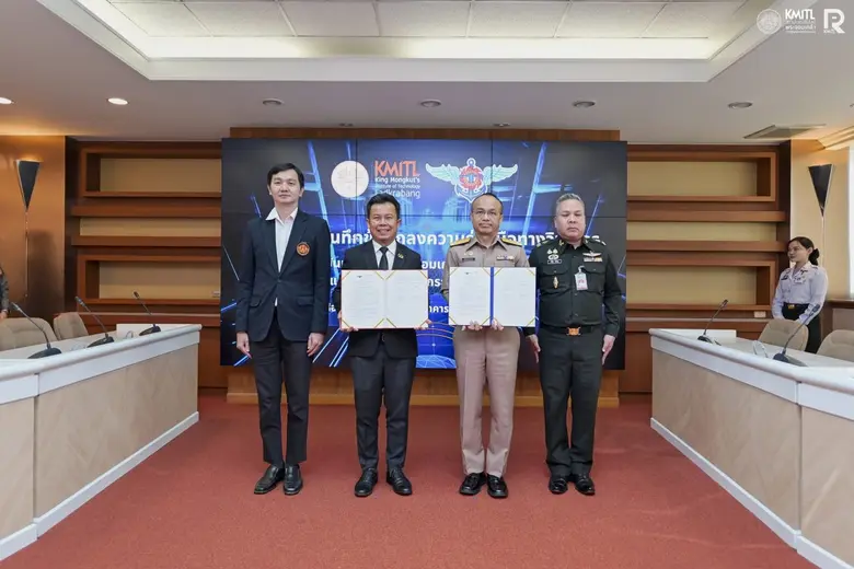 สจล. จับมือสำนักงานปลัดกระทรวงกลาโหม ลงนามความร่วมมือทางวิชาการ พัฒนานวัตกรรมพลังงานและเทคโนโลยีเพื่อความมั่นคงของประเทศ