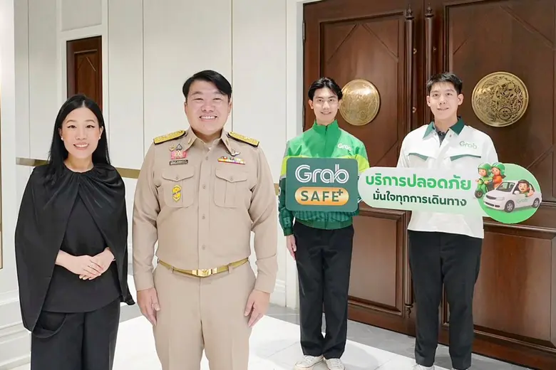 แกร็บ ดันโครงการ "S.A.F.E.+" ขานรับนโยบายคมนาคม สร้างมาตรฐานเข้ม ยกระดับความปลอดภัยแอปเรียกรถ