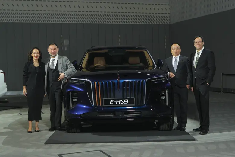 "เมโทร กรุ๊ป" รุกตลาดรถไฟฟ้าระดับพรีเมียม เปิดตัว "HONGQI E-HS9" ครั้งแรกในประเทศไทย